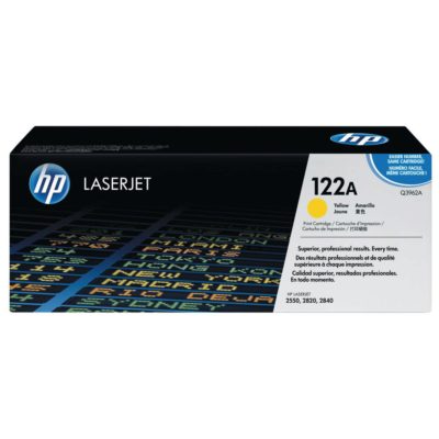 hp 122A Toner, Yellow Single Pack, Q3962A